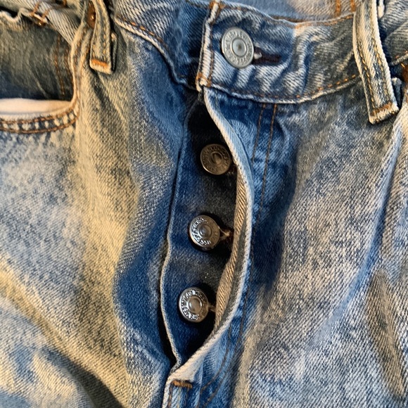Levis acid wash straight leg jeans size 30 - Picture 5 of 5